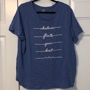 cute loose short sleeve top